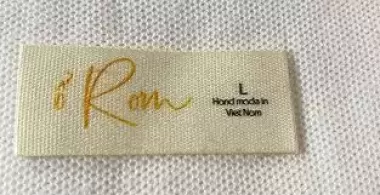 TEM NHÃN VẢI – COTTON