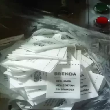 TEM NHÃN VẢI – COTTON