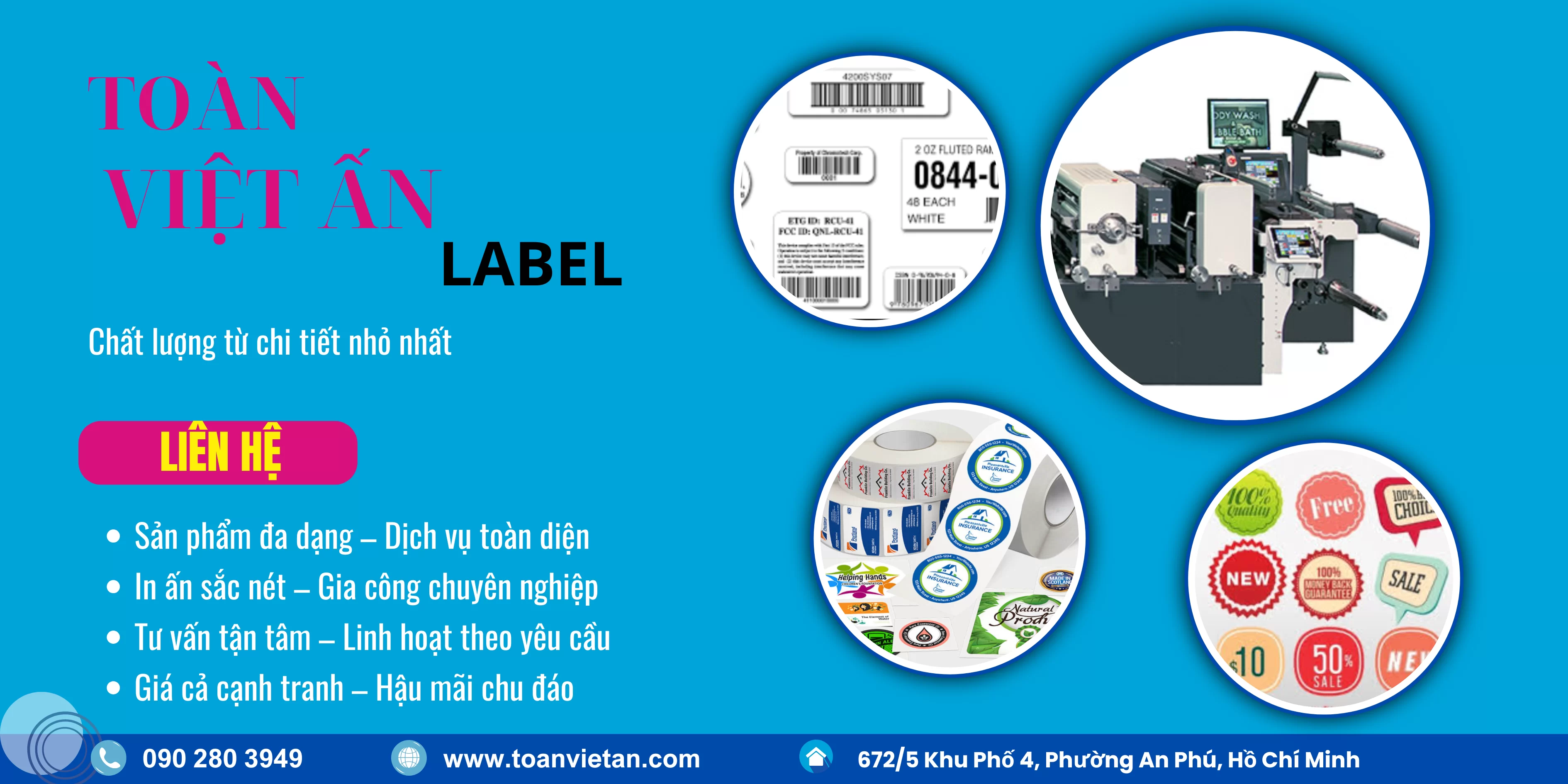 TOÀN VIỆT ẤN LABEL